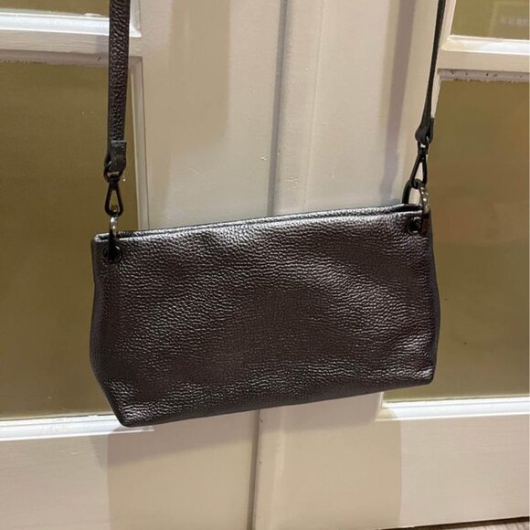 Ted Baker silver leather purse, used but in perfect conditions - Picture 2 of 3